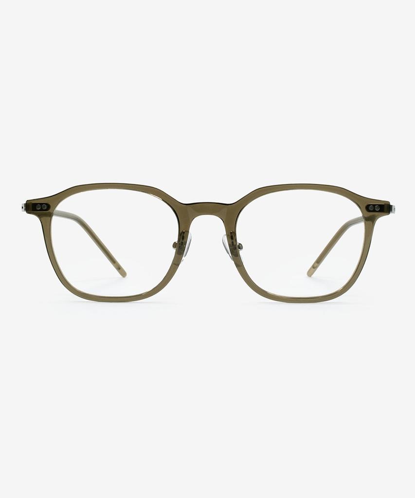 Weeoweeo Melo 01 Khaki Blue Light Blocking Glasses