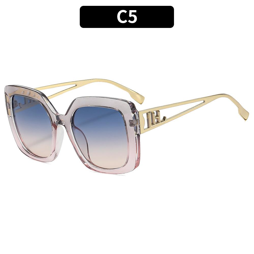 Women's sunglasses - unisex fashion square oversized sunglasses