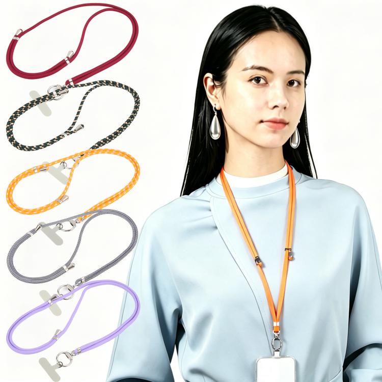 Mobile Accessories of Universal Neck Straps 6mm Thick Adjustable Length Crossbody Mobile Phone Lanyard