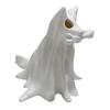 Halloween Ghost Animal Figurine Draped Ghost Dog Cat Statue Resin Spooky Tabletop Ornaments for Home Party Haunted House Decor