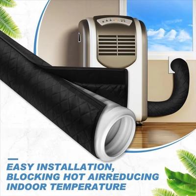 Aislamiento Térmico Manguera Portátil AC Funda Impermeable Envoltura para Manguera de Escape Ventilación de Conducto AC