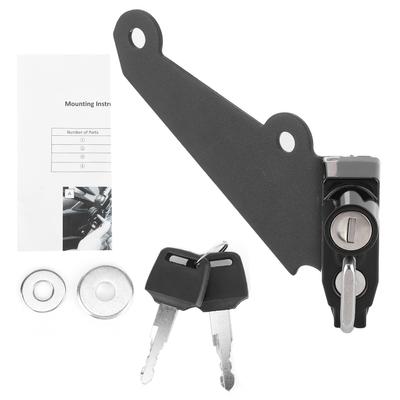 Motorradhelm-Schloss-Set mit 2 Schlüsseln Montagedichtung Passend für Kawasaki Z1000Ninja 1000