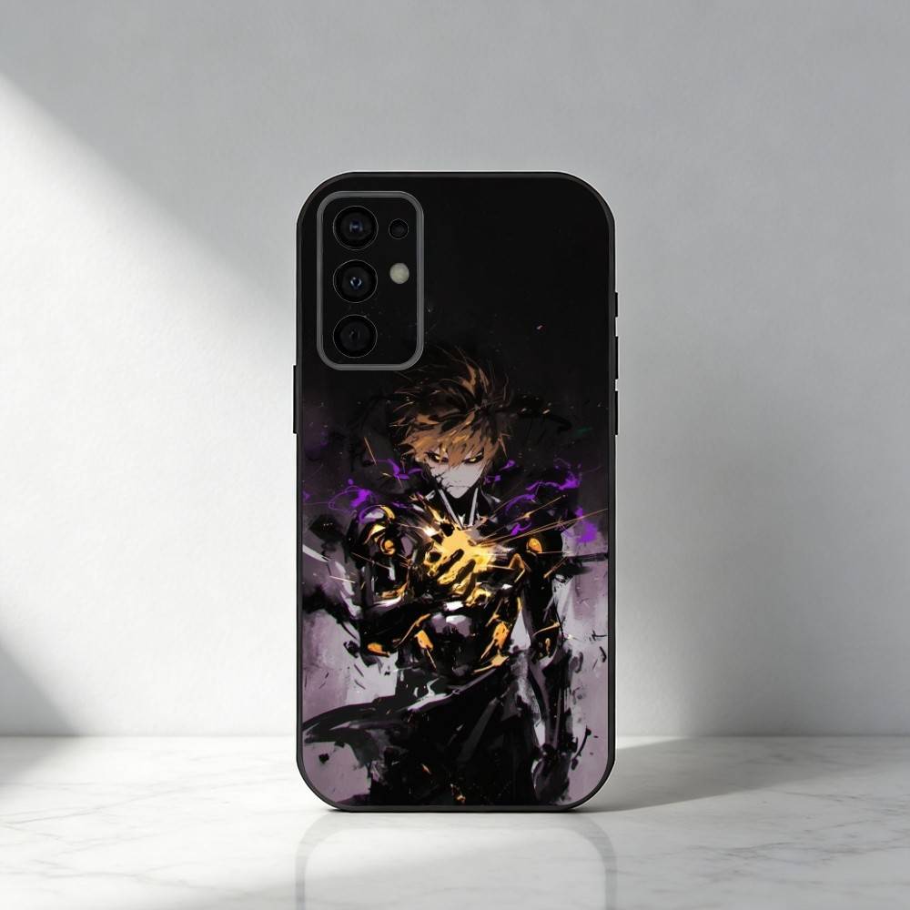 

O-One Punch Man G-Genos Phone Case For Samsung S25,S24,S21,S22,S23,S30,Ultra,S20,Plus,Fe,Note,5G Black Cover Samsung S22ULTRA5G