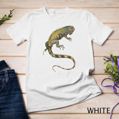 Leguan T-Shirt Herren Damen T-Shirts Oberteil Tropische Eidechse Unisex T-Shirt Herren Damen T-Shirts Oberteil