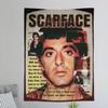 Vintage Classic Sscarface Chart Tapestry Art Science Fiction Room Home Decor Cheap Hippie Wall Hanging