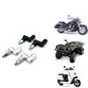 10mm Motorcycle Mirror Holder Adjustable Base CNC Aluminum Alloy Rotating Stand Fixed Screw Mount For Harley Honda Yamaha Modified Accessories