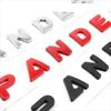 3D Raise ABS XPANDER Letters Car Front Hood Emblem Badge Rear Trunk Sticker Decals For Mitsubishi XPANDER Logo Accessories