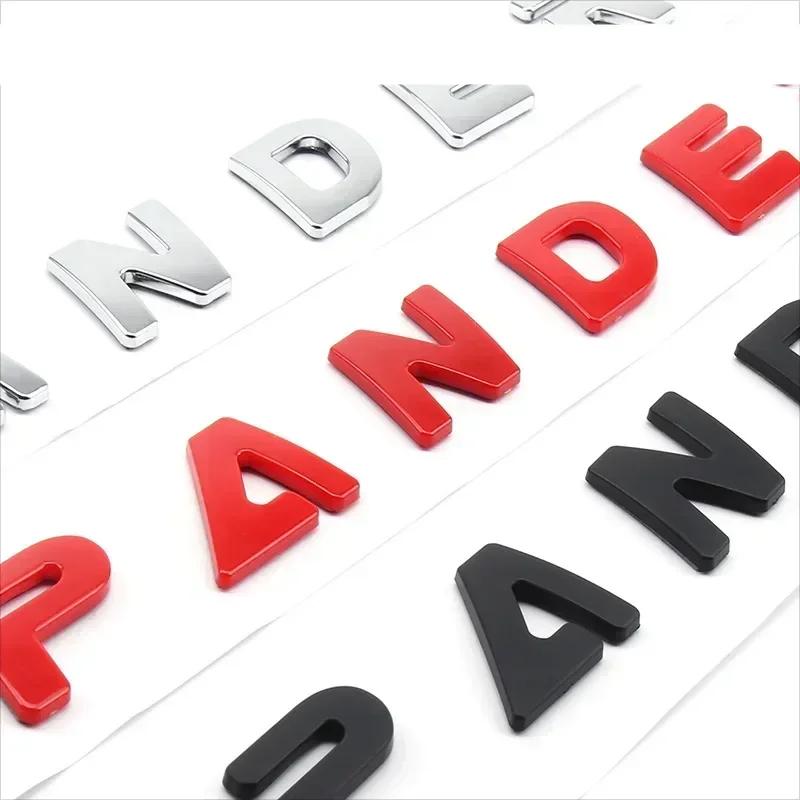3D Raise ABS XPANDER Letters Car Front Hood Emblem Badge Rear Trunk Sticker Decals For Mitsubishi XPANDER Logo Accessories