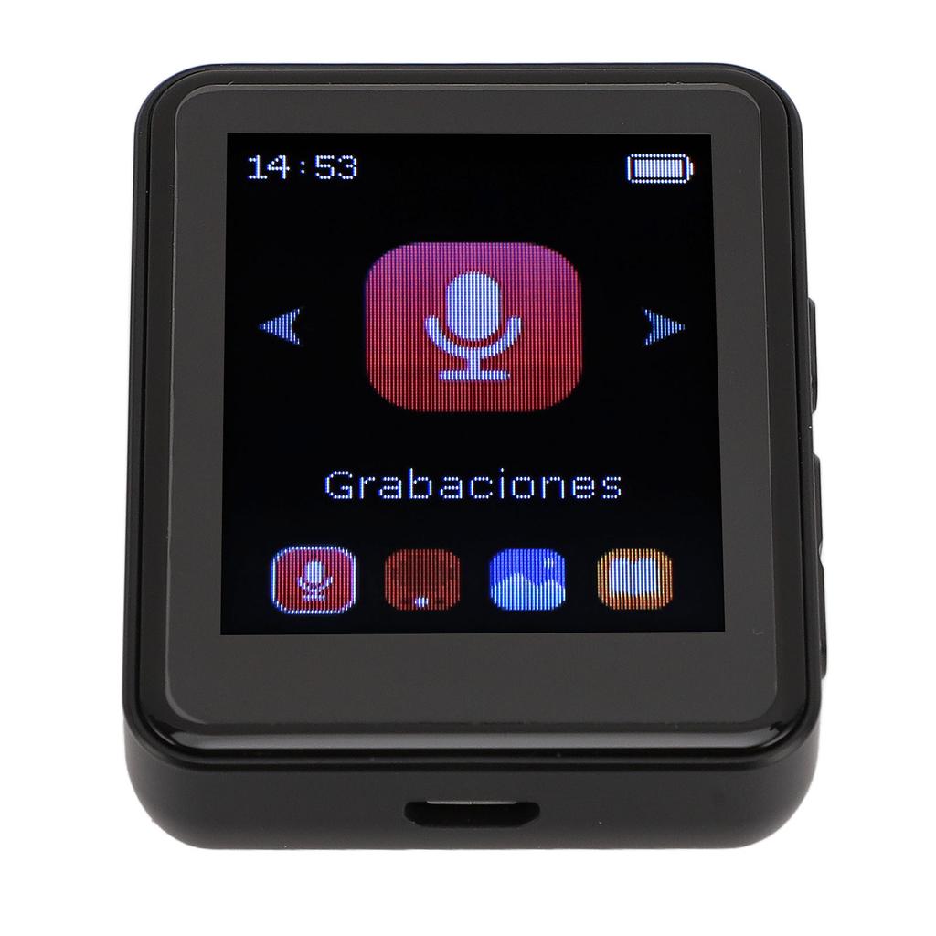 MP3 MP4 Player 1.8 Inch Touch Screen HiFi Sound Portable 128GB Expandable Bluetooth Video Music