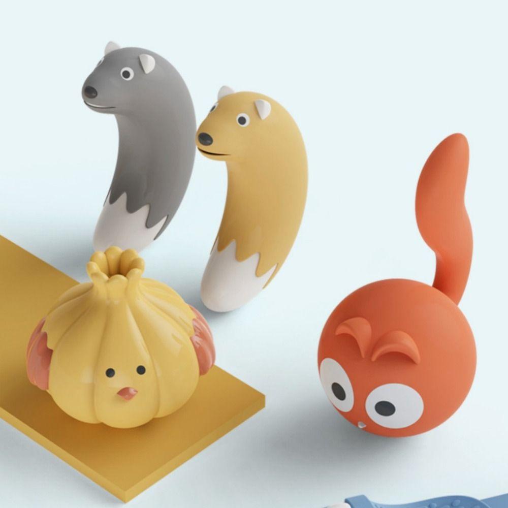 Cartoon Squeaky Latex Dog Toy Slow Rebound Chew Toy Cute Pet Teething Toy  Dog Amusing Oneself