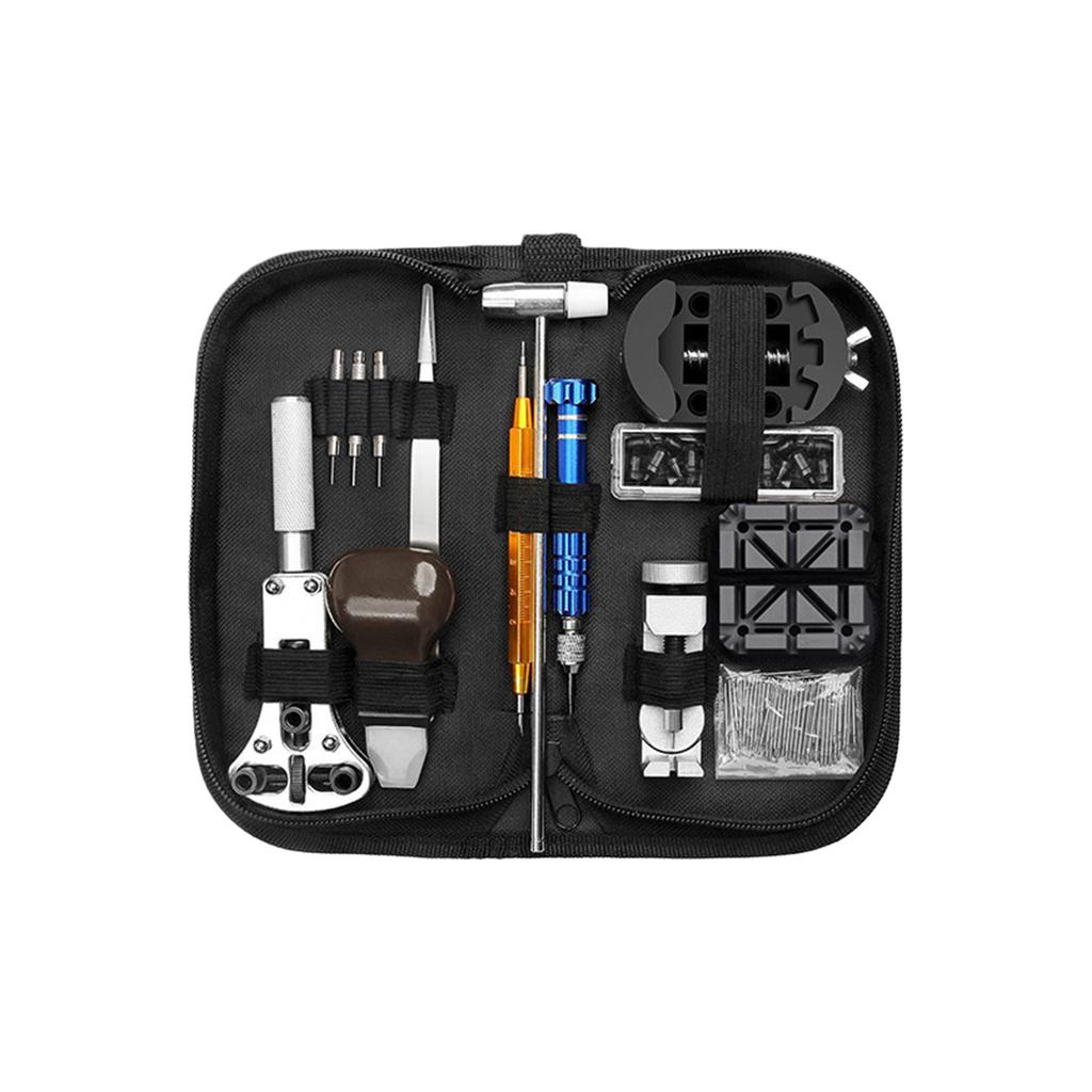 138Pcs Watch Tool Set Precisions Instrument For Battery Change Band Adjustment Professional Watchmaker Tool