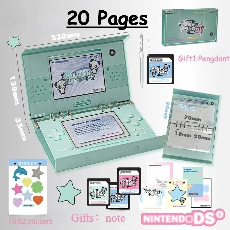Retro Y2K Style Game Machine Shape Picture Album Kpop Idol Card Binder 3 Inch Card Collection Book for Students Gifts 2025 New