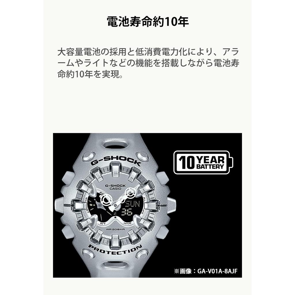 Casio G-Shock GA-V01SKE-6AJF Men's Purple Watch - Japan Domestic Model, Durable Shock-Resistant Wristwatch