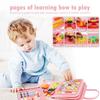 Tablero de Actividades Montessori 7 en 1 - Juguete de Aprendizaje de Alfabeto/Números/Formas, Mejor Regalo de Cumpleaños para Niños Pequeños de 3 a 6 Años