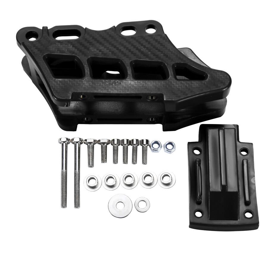 1Set Plastic Motorcycle Chain Guide Box Protective Cover Kit For YAMAHA KAWASAKI