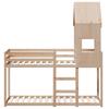 Bunk Bed without Mattress 90x190 cm Solid Pine Wood
