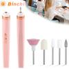 Electric Nail Polish Drill Set Machine With Light Multiple Gears Portable for Acrylic Manicure Pedicure Polishing Care Tools