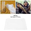 PVA Water Soluble Baits Bags for Fishing European Carp Fishing Bait Bags (50 Pieces)