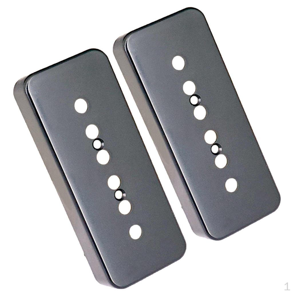 

2 шт. Чехлы для звукоснимателей с 6 отверстиями для электрогитары, корпус 50, расстояние между 52 мм