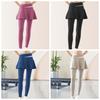 High Waist Elastic Pants Skirt Tight Sports Yoga Pants Sculpting Leggings Fitness Leggings  Pilates