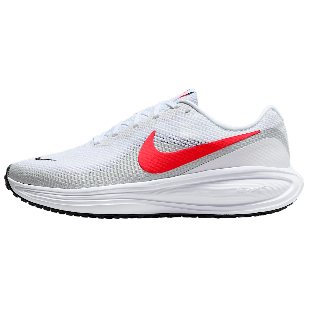 

Nike Revolution 8 Очень широкие Белые Ярко-малиновые Унисекс Кроссовки Чисто-платиновый Черный HQ1996-100 40.5