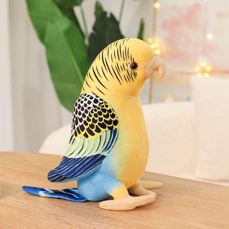 

Cartoon Parrot Plush Toy - Soothing Baby & Kindergarten Toucan Doll 26cm (0.15kg)
