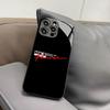 Sports Car HKS JDM Accessories Phone Case for Iphone 16 15 14 12 11 13 Pro Max Mini 8 X Xr Xs Puls Black Glass Cover