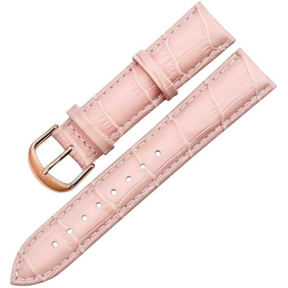

[TON CHARME] Tong Charme Watch Strap, Genuine Leather, Stylish Sports Bamboo Pattern Watch Band, ...
