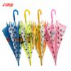 Outdoor Travel Children's Umbrella for Boys and Girls, Cute Cartoon Design, Safe Sun Protection, Creative Long-Handle Sun and Rain Umbrella