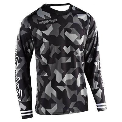 Camiseta Esportiva Masculina 3D Estampada Gola Redonda Manga Longa Outono e Inverno