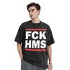 Fck Hms Tshirt Plus Size Tops Boys Whites Kawaii Clothes Tee Shirts For Men