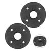 4 Болти Чорна Фарбована Фланцева Фланець Підлоги Фланець Залізної Труби
