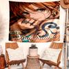 Personalized Name Nami Tapestry, Wall Hanging Tapestry, Pattern Tapestry for Dorm Bedroom Living Room Wall Art Photography Backdrop