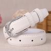 Alloy Buckle Faux Leather Belt Versatile Women Waist Belt Adjustable Waist Belt  For Women Ladies