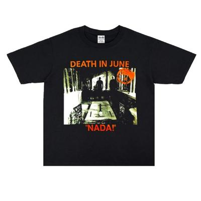 Death in June Zespół Folkowy Rock Koszulka z Krótkim Rękawem Męska i Damska Moda Casual Wysoka Jakość Motocyklowa Koszulka z Krótkim Rękawem