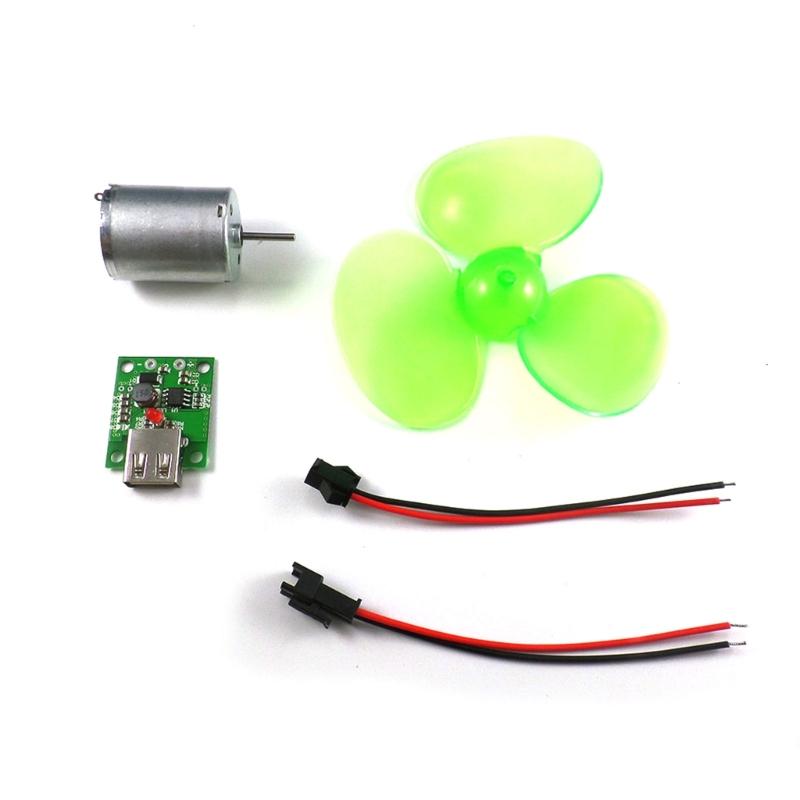 Mini-Windkraftgeneratoren DIY-Bausatz Tragbare Mikro-Windturbinengeneratoren