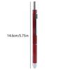 Metal Retractable Ballpoint Pen, Retractable Ballpoint Pen Multicolor Ballpoint Pen 1.0mm, Write Smoothly for Office