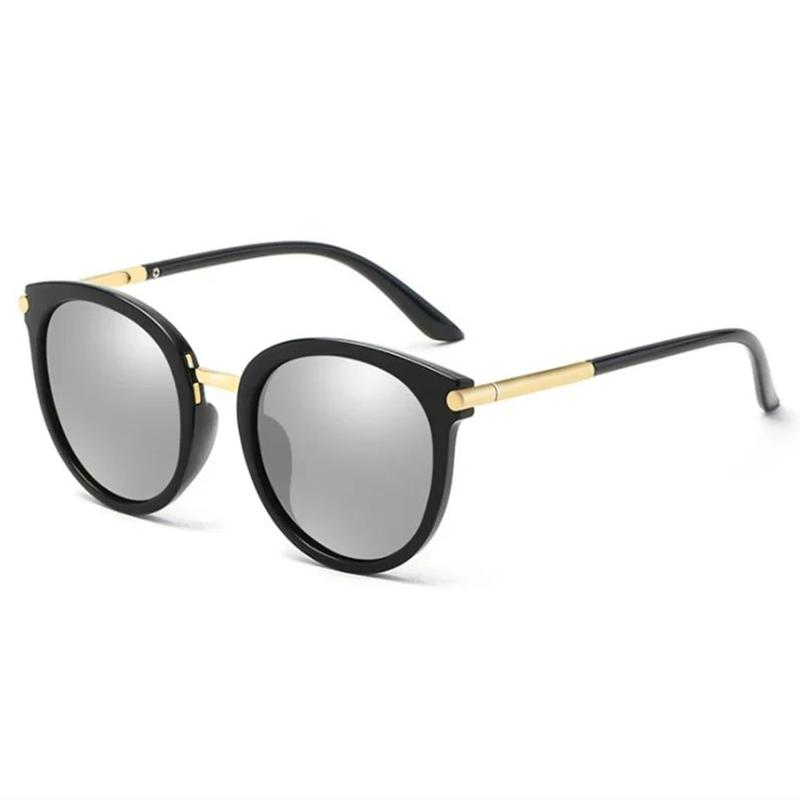 Round Retro Women Prescription Sunglasses Men Driving Mirror Gafas Fashion Myopia Eye Glasses -0.5 -1.0 -2.0 To -5.0