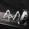 Foldable Computer Risers, Metal Notebook Support with AntiSlip Silicone Pad for Computer Notebook Tablets
