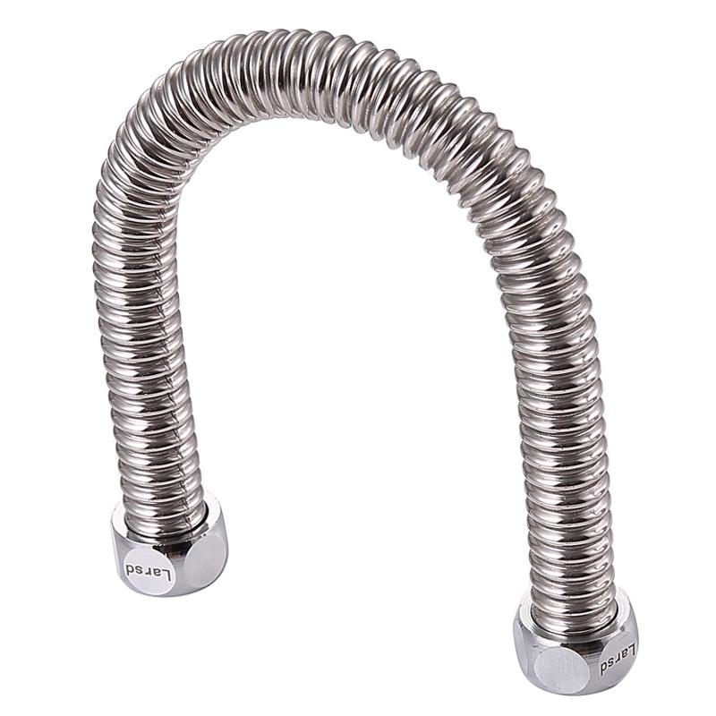 Larsd 304 Stainless Steel Corrugated Water Heater Inlet Hose