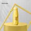 Compact Black Capsule Umbrella with UV and Rain Protection - Five-Fold Design