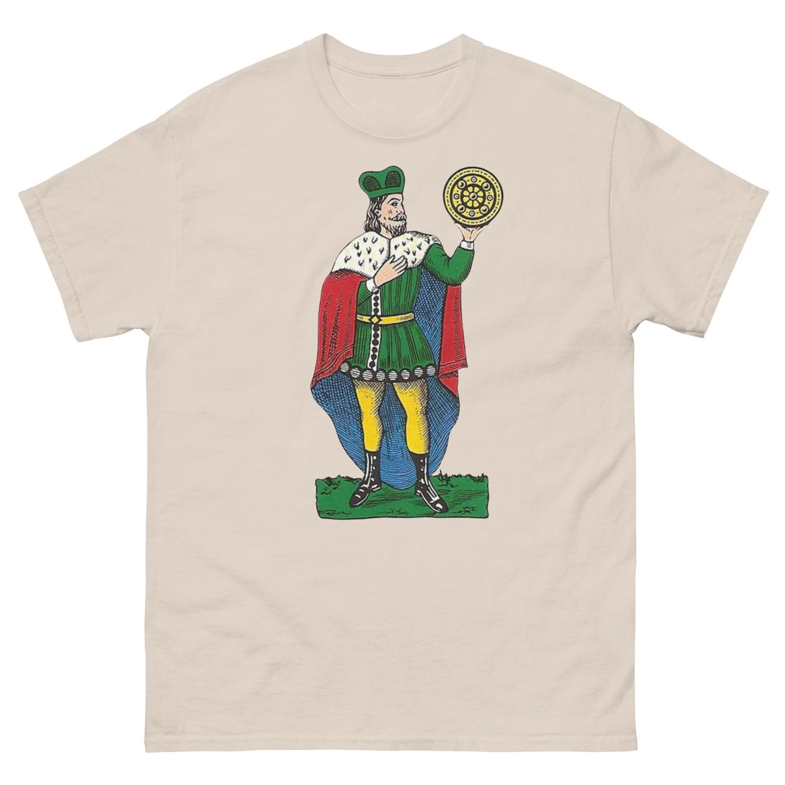 King of Diamonds T Shirt | Vintage Playing Card Graphic Tee | Poker Deck Apparel XXXXL