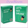 Exciting Let's Get Drunk Party Game Cards Fun Drinking Game For Adults