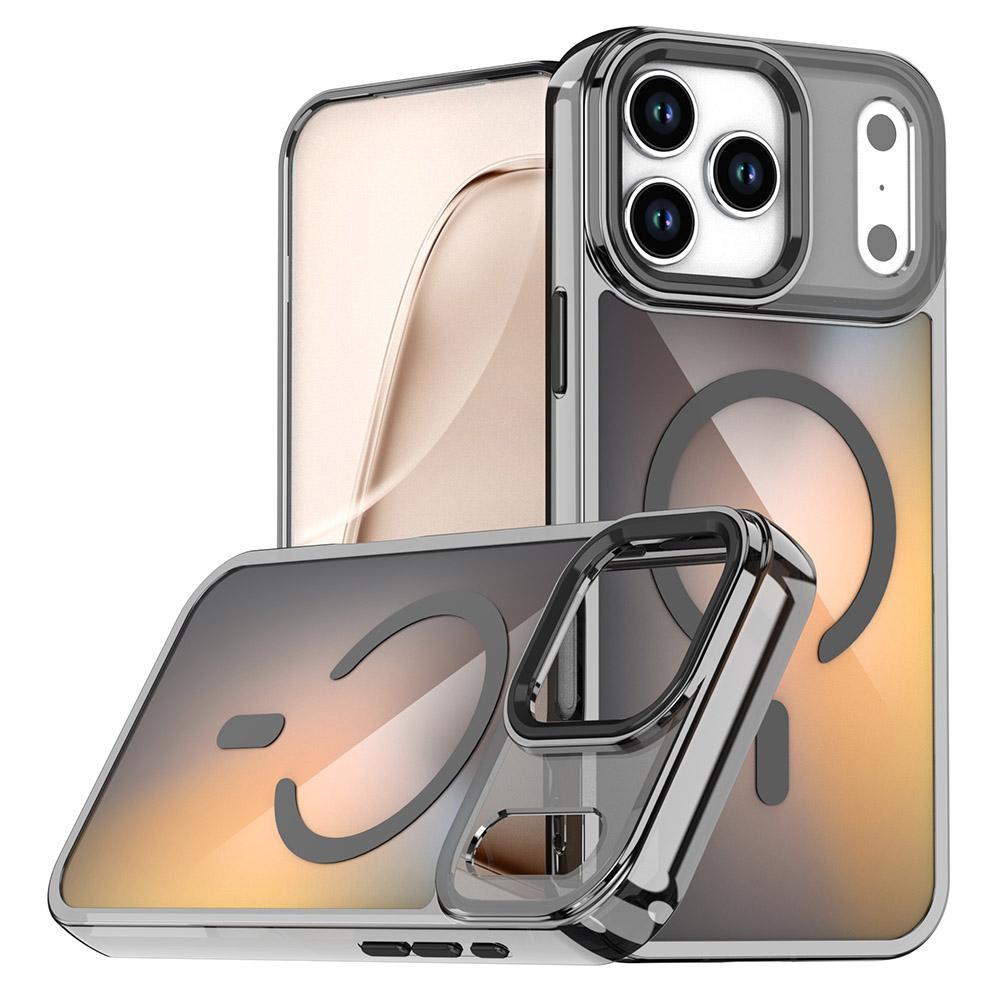 For iPhone 17 Pro Max Case Compatible with MagSafe Color Changing PC TPU Phone Back Cover