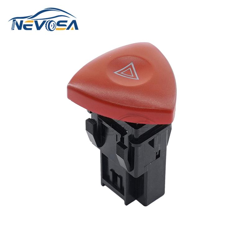 NEVOSA 8200442724 Car Emergency Hazard Warning Light Button Switch For Renault Espace Laguna Nissan Primastar Vauxhall 820048004