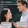 Newmine CT15 Bluetooth-Headset mit Ohrbügel, KI-Übersetzung und ENC-Geräuschunterdrückung