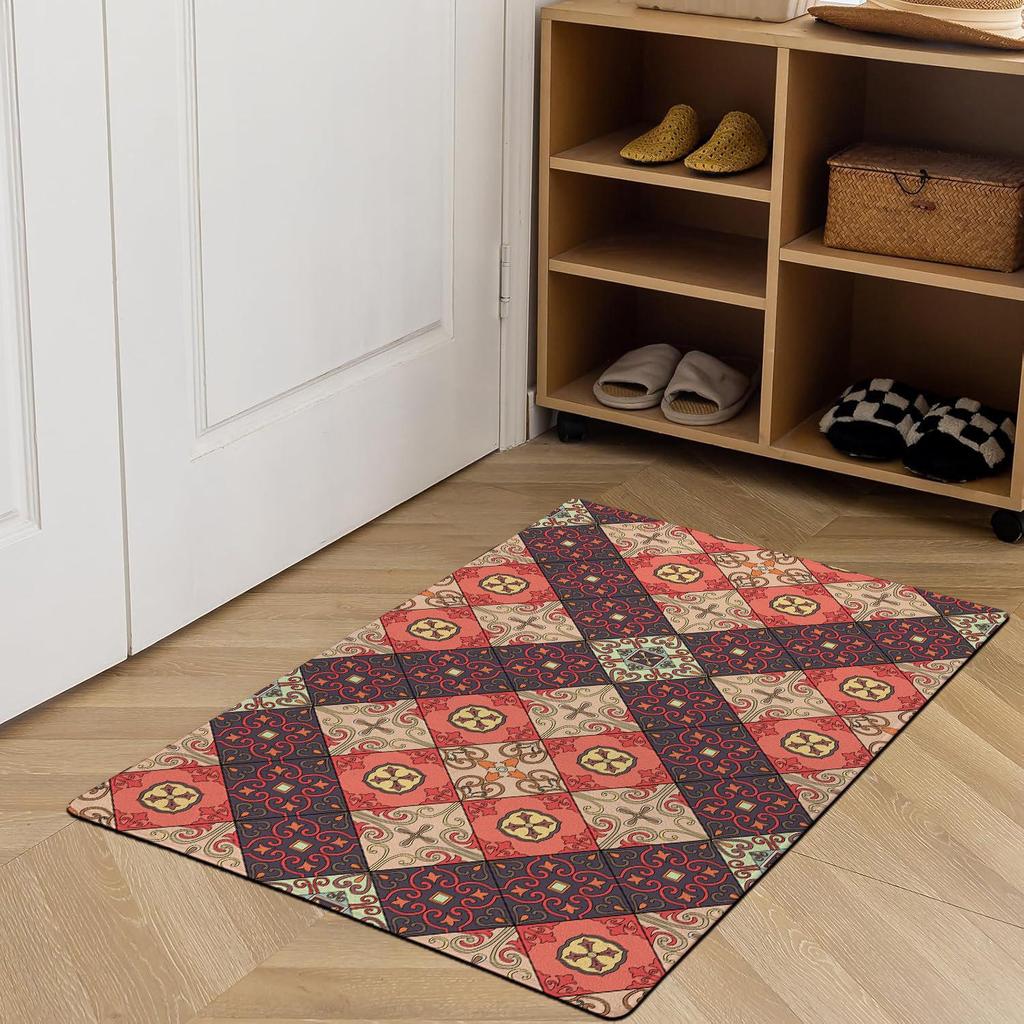 American Style Household Floor Mat Dirt Resistant Entrance Bathroom Anti Slip Foot Mat Door Mat
