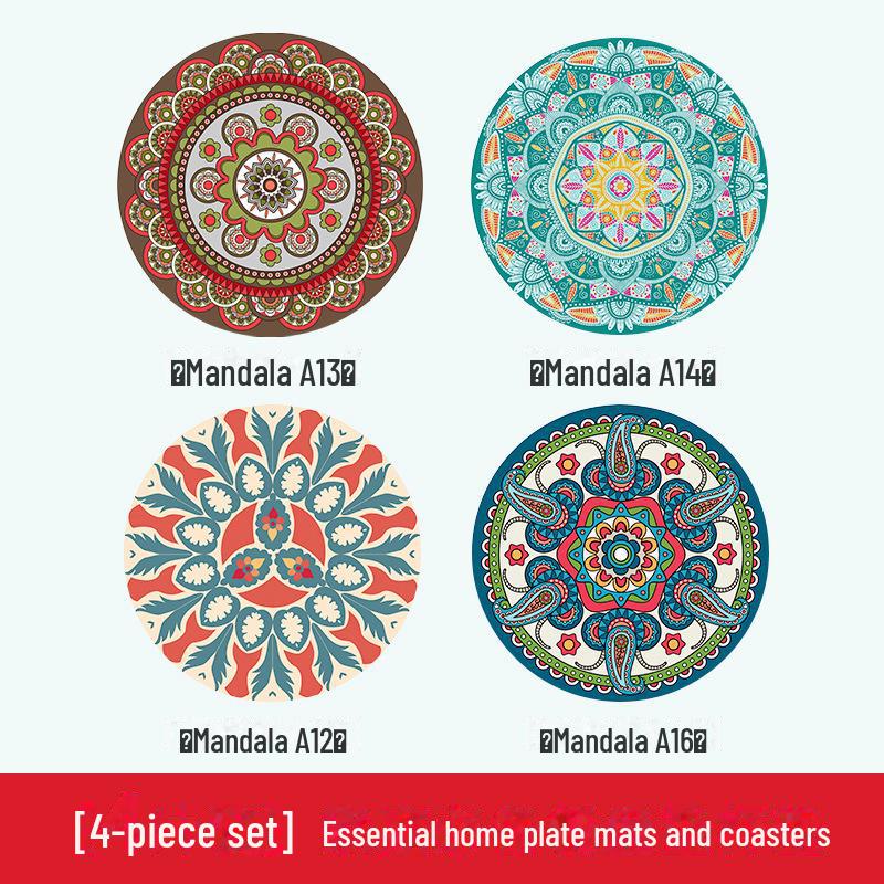 Hitzebeständiger, süßer Teeuntersetzer – rutschfeste, isolierende Gummimatte