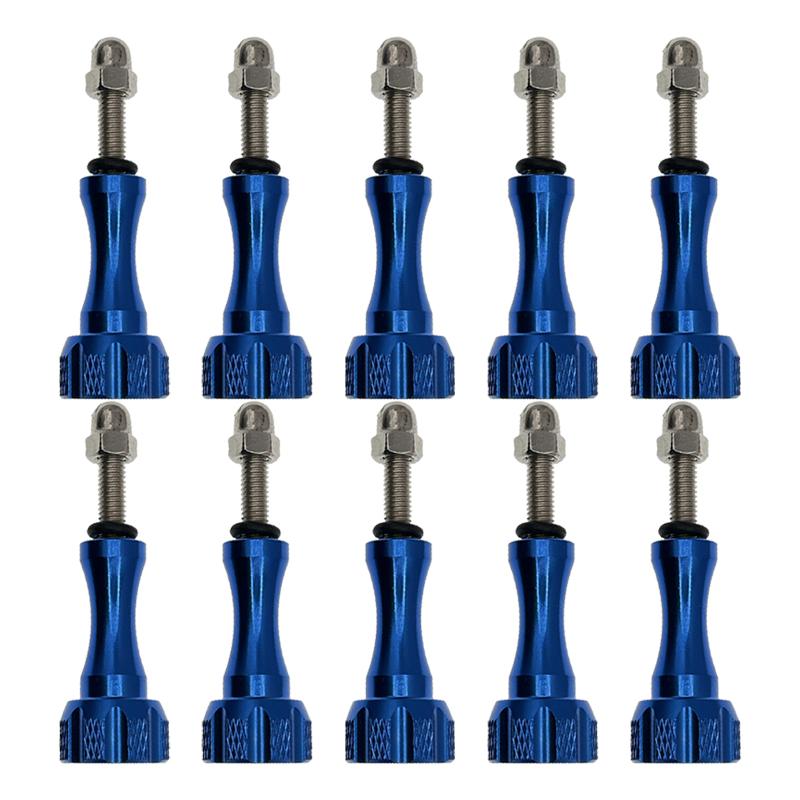 Aluminum Thumbscrew Set for GoPro Hero 13 12 11 10 9 8 7 Thumb Screw Bolts For Insta 360 X5 X4 DJI Osmo Action 3 4 5 Pro Camera