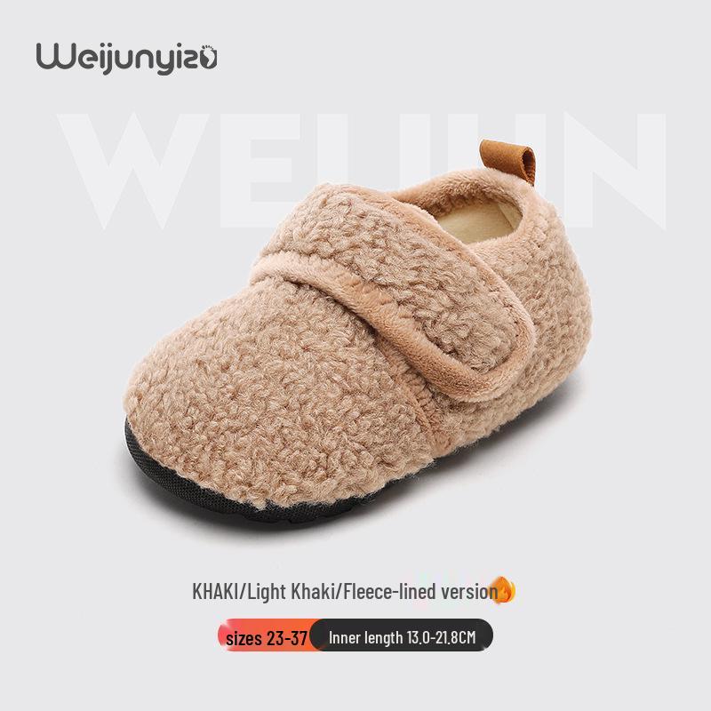 

Children s Cotton Slippers Winter 2025: Boys & Girls Indoor Shoes for Kids Size 26/27